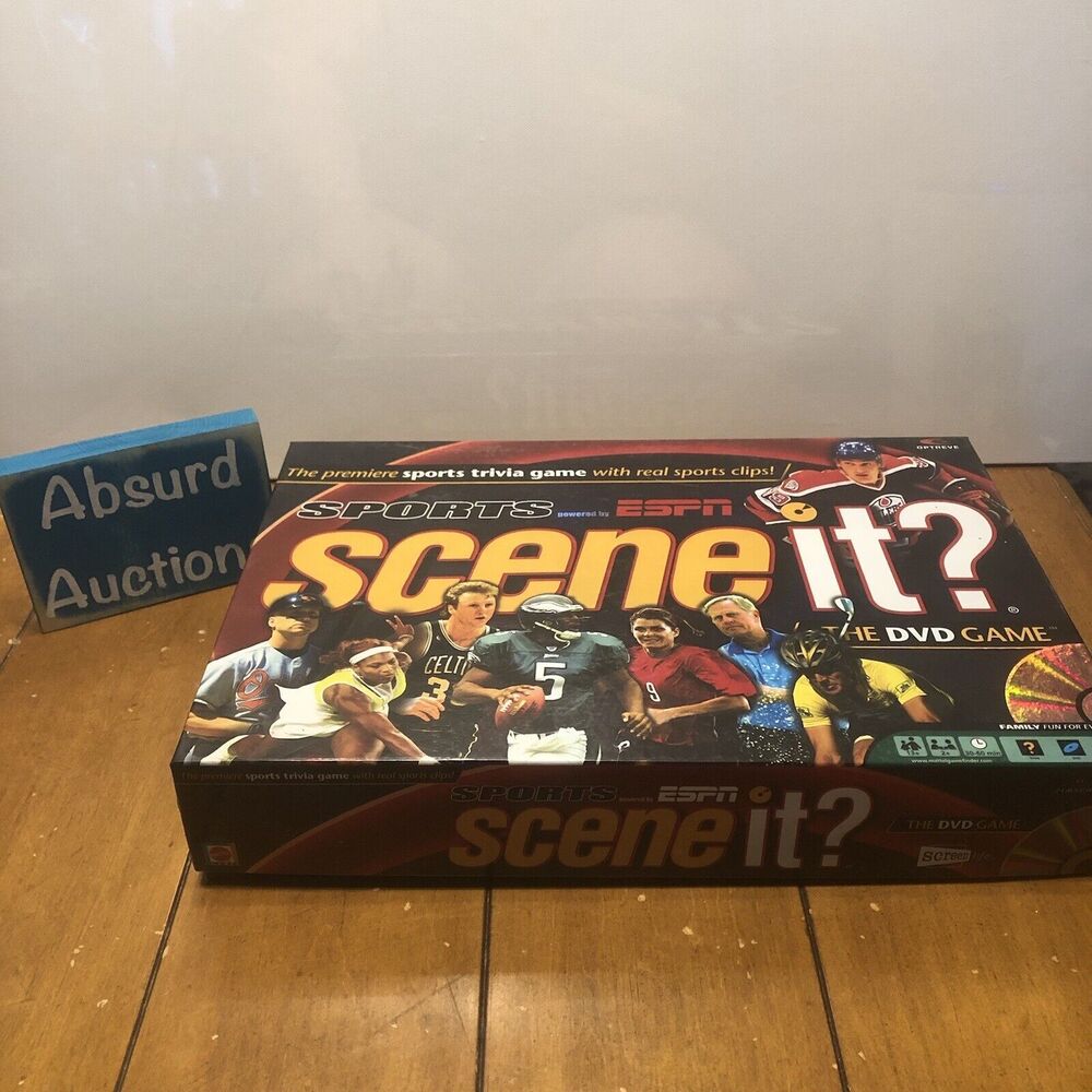 Sports ESPN Scene It? The DVD Game The Premiere Sports Trivia Game